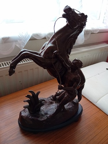 Spelter marley horse - spelter,