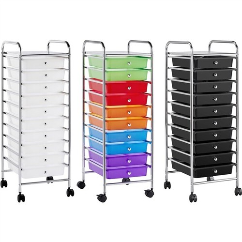 Drawer rolling storage cart - 10,
