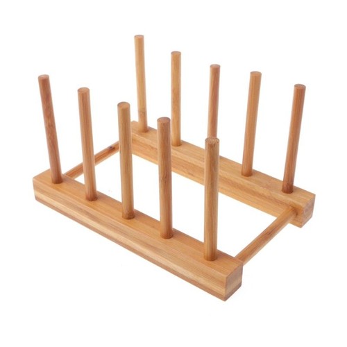 Dish rack pots - rack, wooden