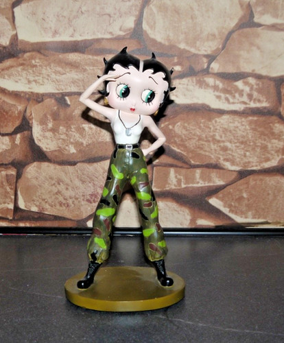 Betty boop army green - boop,