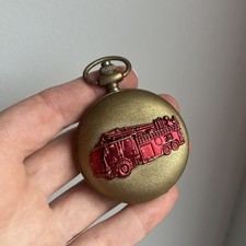 Red and gold metal - and, fire