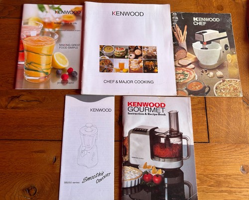 Kenwood chef vintage booklets - chef,