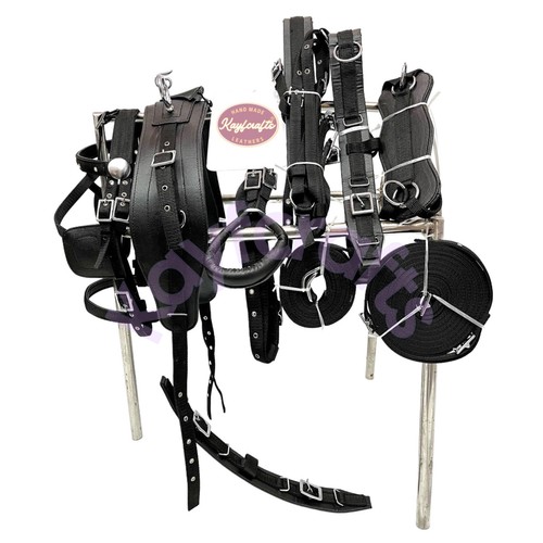 Nylon horse driving harness - horse,