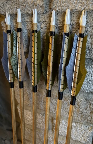 Handmade wooden arrows - handmade,