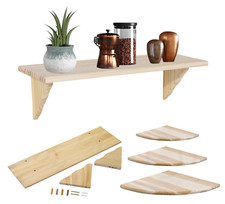 NATURAL WOOD PINE WOODEN WALL