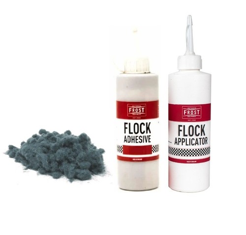 Aquamarine flocking kit 250ml - aquamarine,