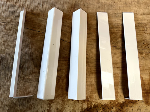 Fascia board joint trims - joint,