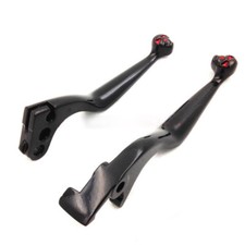Black Handle Brake Clutch Skull Levers For 1993 1994-1999 Honda CBR 900RR 1998