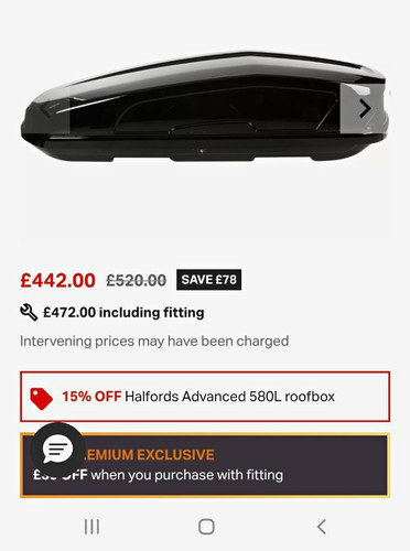 Halfords advance 580l - halfords,