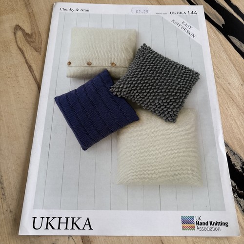 Easy knit design for cushion - easy, 3