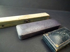 3 1940’s/1950’s Watch Boxes Including One From Mappin and Webb