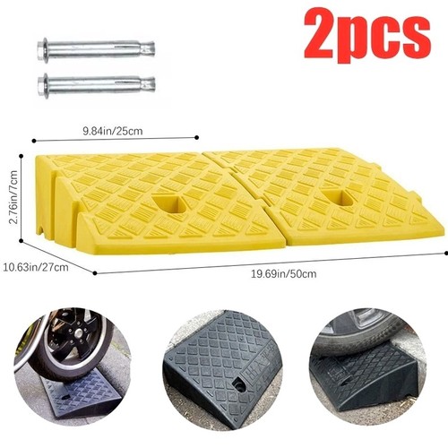 Heavy duty ramp kerb - 2x, ramps