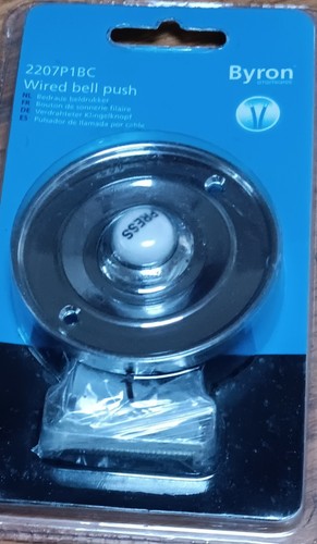 Byron door bell - push, 2207p1bc