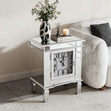 Mirrored end table sparkly - mirrored,