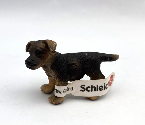 Schleich german shepherd puppy - german,