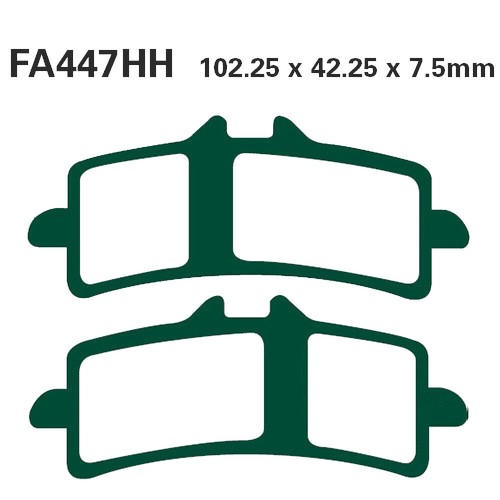Pair ebc brake pads - brake,