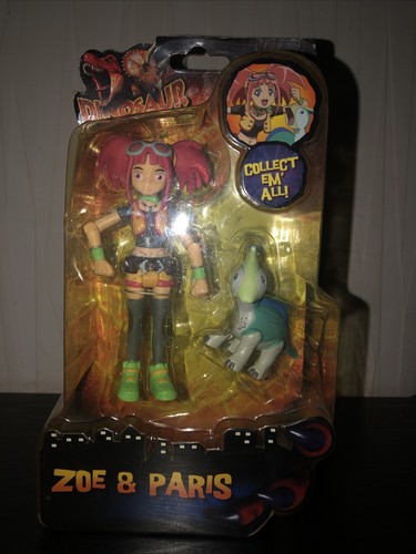 Dinosaur king zoe and paris - zoe,