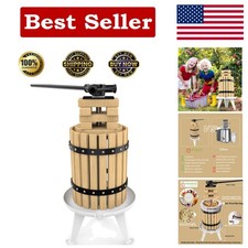 Efficient 1.6 Gallon Wooden