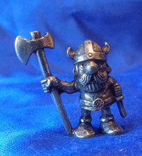 Tinn-Per Norway Pewter Metal Norse Viking Warrior MAN with AXE  Figure