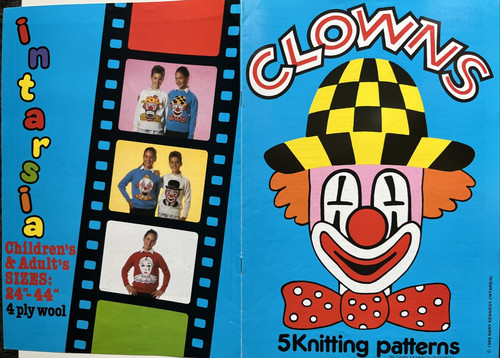 Knitting pattern clowns - knitting,