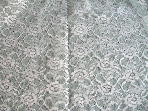 Vintage floral lace fabric for - fabric,