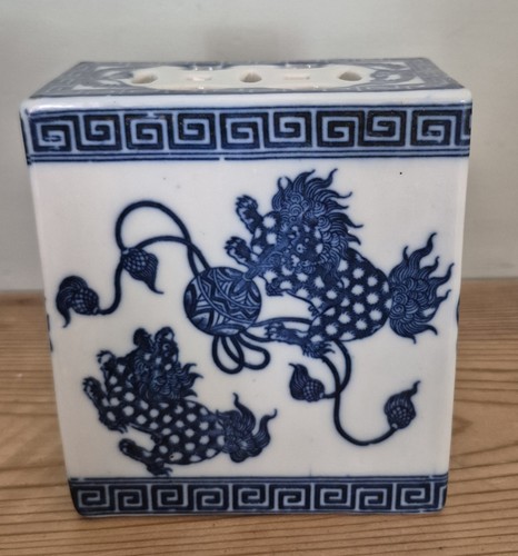 Vintage chinese blue and - chinese, white