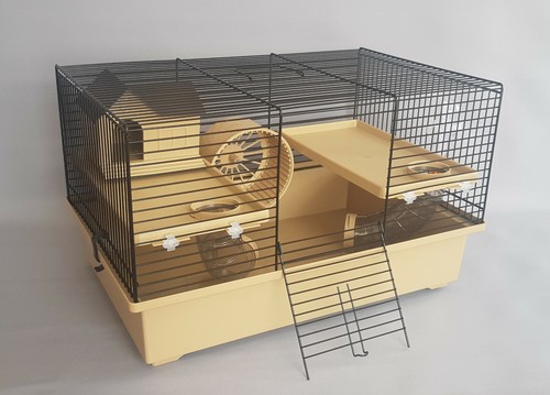 Hamster mice cage with - mice,