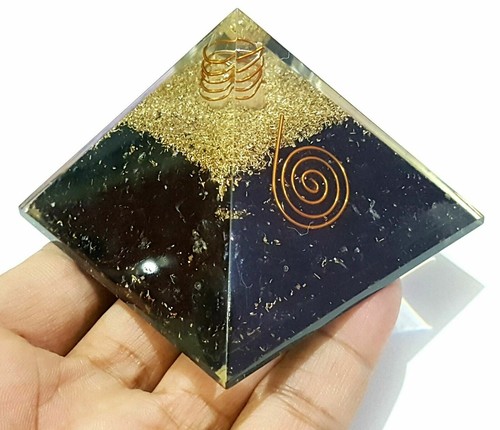 Black tourmaline 75mm big - black,
