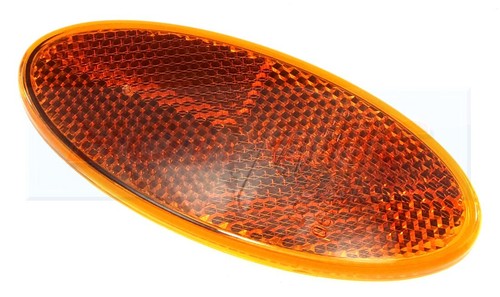 Hella oval amber - amber, orange