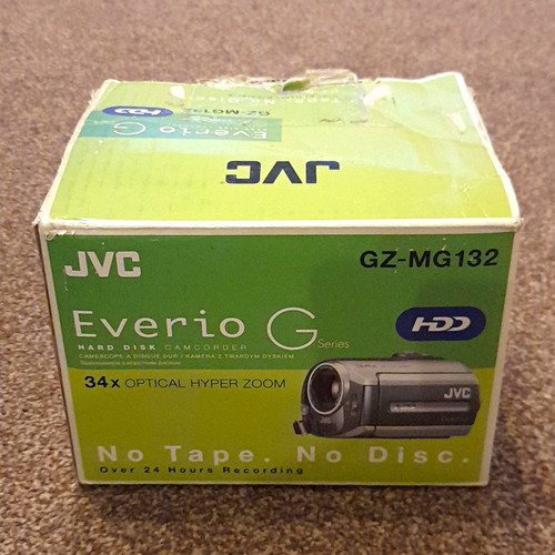 Jvc everio mg132ek - everio, g