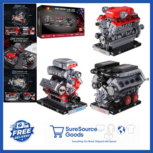 Mini engine building toy - building, kit