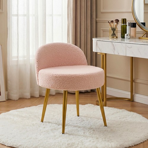 Dressing table chair golden - dressing,