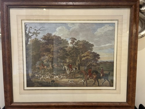 Fox hunting english antique - hunting,