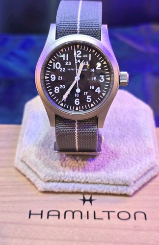 Hamilton khaki field watch - khaki,