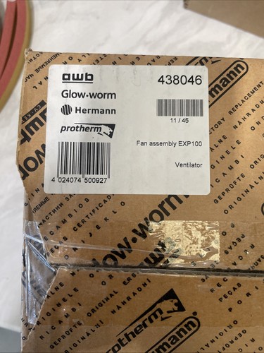 Glow worm fan assembly 438046 - worm,