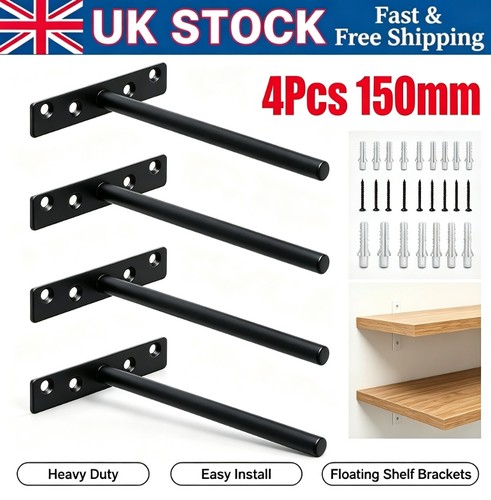 Pcs floating shelf - 4,