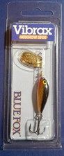 Rapala Bluefox Vibrax Minnow Spin G Gold 4g Spinner Fishing Lure