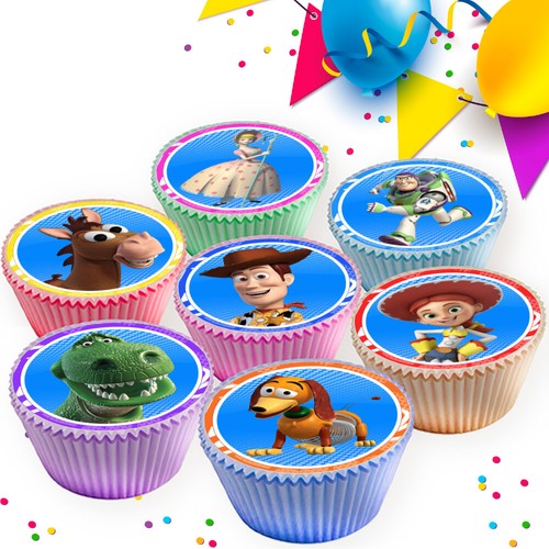 Toy story characters edible - toy,