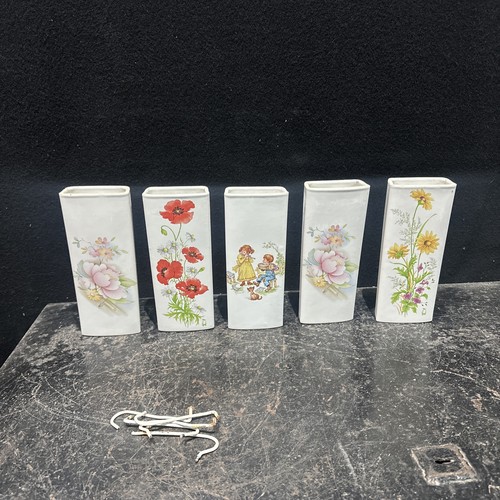 Vintage white ceramic wall - ceramic,