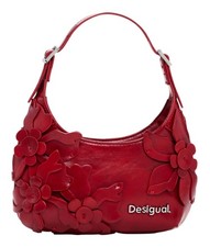 Desigual Reprise Red Valentine Haiti Hand Bag Carmine