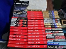 43 Blank Cassette Tapes Lot -