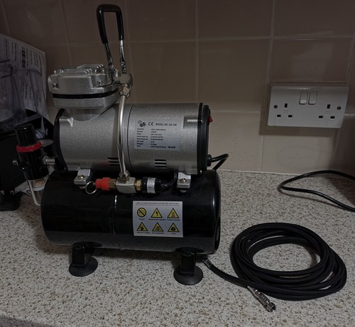 186 airbrush compressor - as-186,