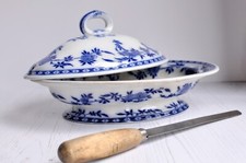 Very Characterful 1871 RARE EARLY Minton Ironstone Lidded Tureen | Delft