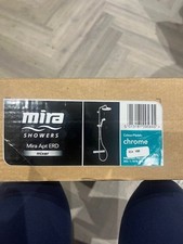 Mira Apt ERD Rear-Fed Exposed Chrome Thermostatic Diverter Shower