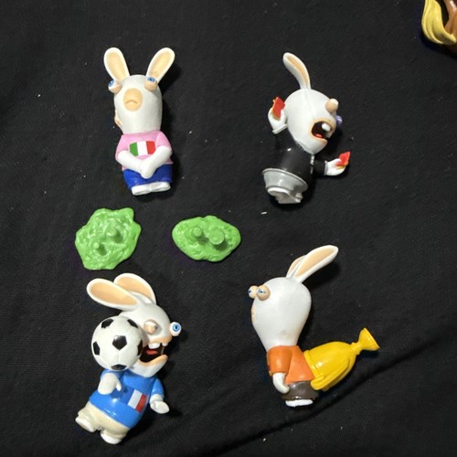 Raving rabbids figure set - raving,