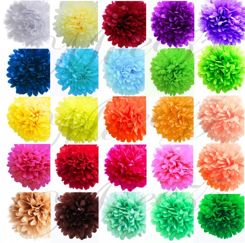 Tissue paper pom - tissue, 8"