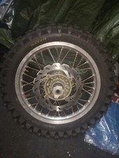 Ktm85sx rear wheel with spindle 14 inch small wheel 2003-2011