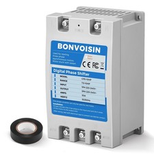 Bonvoisin 10HP Single Phase To 3 Phase Converter 220V 30A Digital Phase Shifter