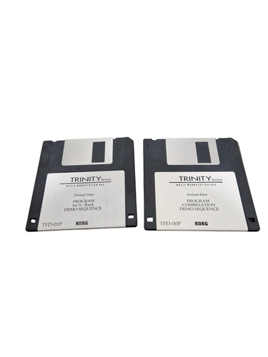 Korg trinity drs floppy disk - korg,