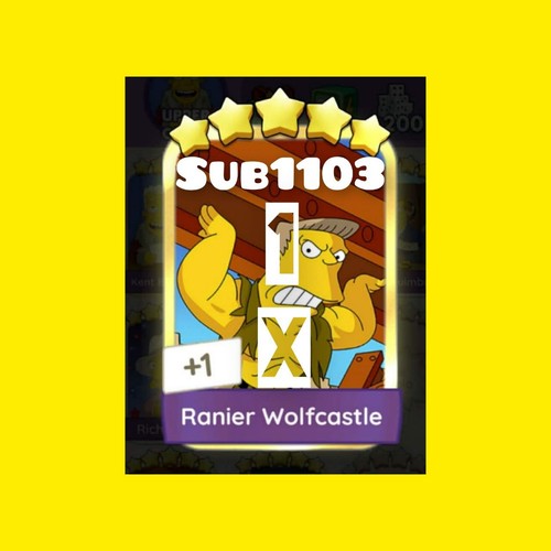 Ranier wolfcastle - x,